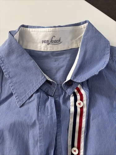 Van laack bluse - bluse, hellblau