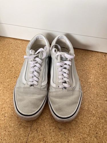 Vans hellblau mit weißen - in,